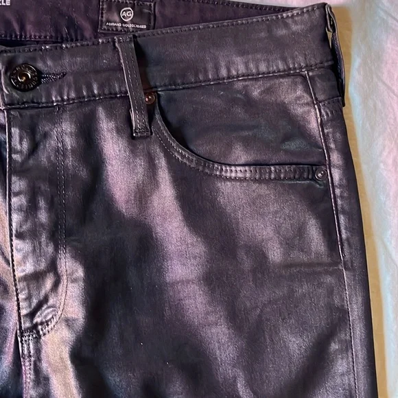 Adriano Goldschmied AG The Farrah High-Rise Skinny Ankle Black 30R - Picture 4 of 13